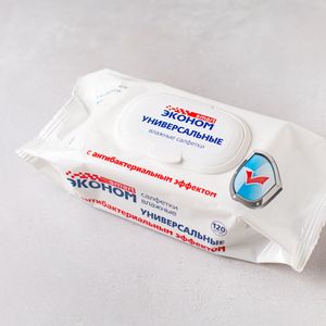 Влажные салфетки универсальные Эконом Smart, 120 шт..jpg
