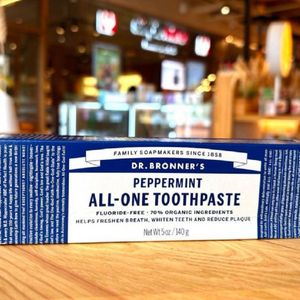 Натуральная Органическая зубная паста Dr. Bronner’s Перечная мята, 140гр.jpg