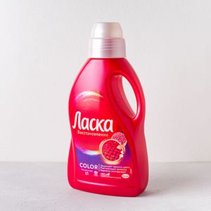 Гель для стирки Ласка Восстановление цвета,1 л.jpg