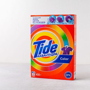 Стиральный порошок Tide Аквапудра Color для цветного белья 450 гр.JPG