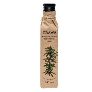 Масло КОНОПЛЯНОЕ сыродавленное TRAWA (250 мл).jpg