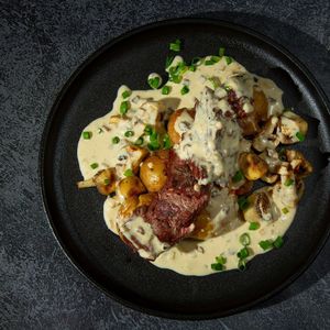 Бавет,мини-картофель,шампиньоны гриль.jpg