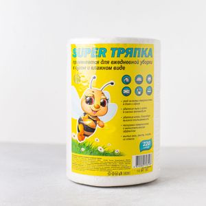Пчелка Салфетки для уборки, 20х21 см, 220 шт..JPG