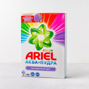 Порошок Ariel Color Аква-пудра Насыщенный цвет автомат 450 гр.JPG