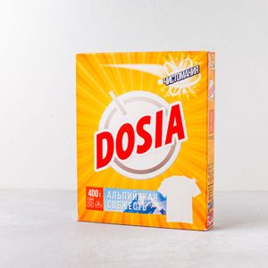 Порошок для стирки Dosia альпийская свежесть  400 г.JPG