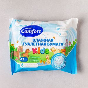 Детская  туалетная бумага Comfort Smart ,42шт.jpg