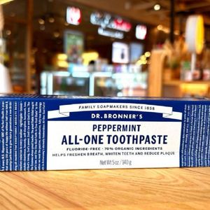 Натуральная Органическая зубная паста Dr. Bronner’s Перечная мята, 140гр.jpg