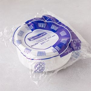 Тарелки одноразовые десертные , 167 мм, 100 шт..jpg