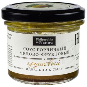 Соус горчичный медово-фруктовый грушевый, 100гр.jpg