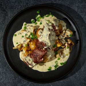 Бавет,мини-картофель,шампиньоны гриль.jpg