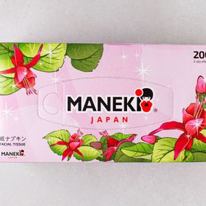 Японские салфетки бумажные двухслойные Maneki Dream , 200 шт.jpg