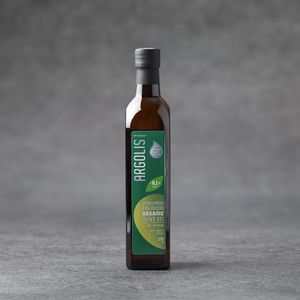 Оливковое масло ARGOLIS Premium Organic нефильтрованное Extra Virgin, 0,5 л.jpg