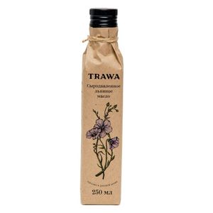Масло ЛЬНЯНОЕ сыродавленное TRAWA (250 мл).jpg