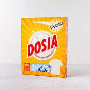 Порошок для стирки Dosia альпийская свежесть  400 г.JPG