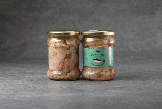 Печень трески в стекл.банке Мурманск,500гр.jpg
