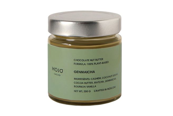 Паста шоколадно-ореховая "Genmaicha" Mojo Cacao 200г.jpg