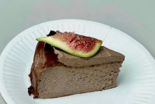 Шоколадный баскский чизкейк, 160гр.jpg