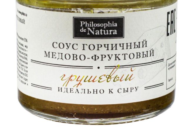 Соус горчичный медово-фруктовый грушевый, 100гр.jpg