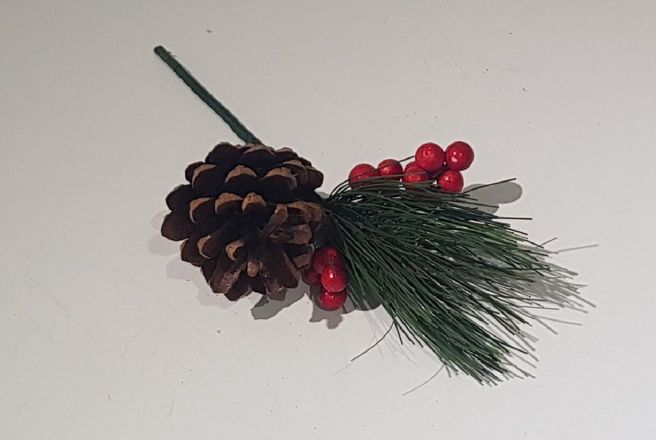 Ветка новогодняя искусственная, 15см.jpg