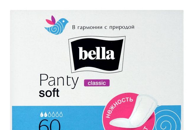 Ежедневные гигиенические прокладки Bella PANTY soft, 60 шт.jpg