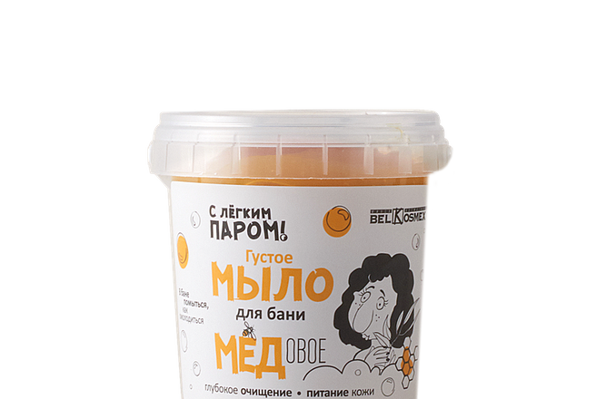 Густое мыло для бани медовое «С легким паром».png