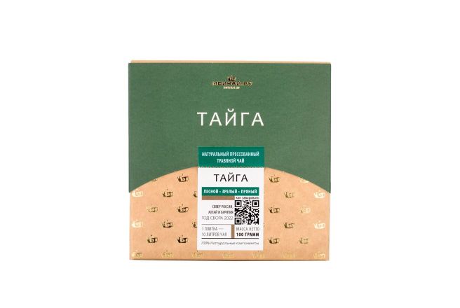 Травяной сбор прессованный «Тайга», 100 г.jpg