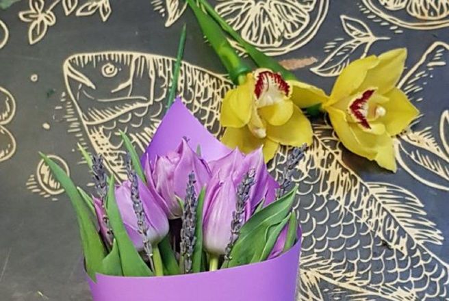 Букет № 9 Тюльпаны, 5шт.jpg