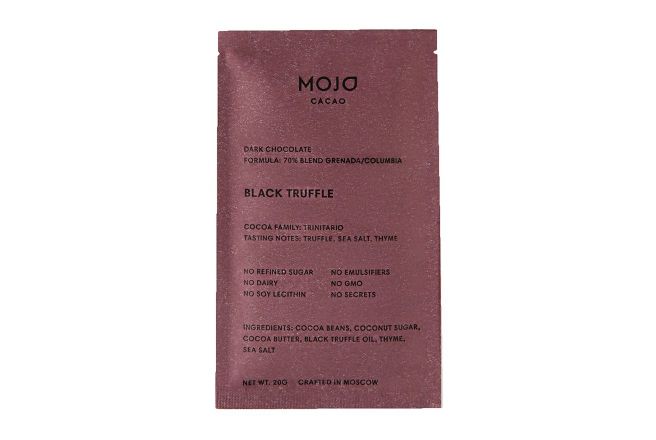 Горький шоколад Mojo cacao 70%с черным трюфелем, морской солью и тимьяном 20г.jpg