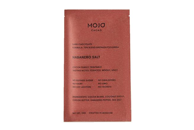 Горький шоколад Mojo cacao 70% с перцем Habanero и морской солью 20г.jpg