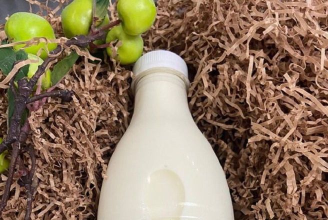 Молоко коровье фермерское пастеризованное, 1л.jpg