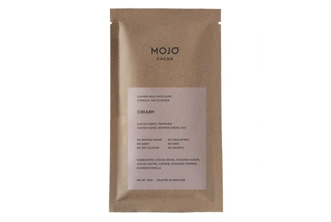 Молочный шоколад Mojo cacao 46% (Эквадор) Creamy 80 г.jpg