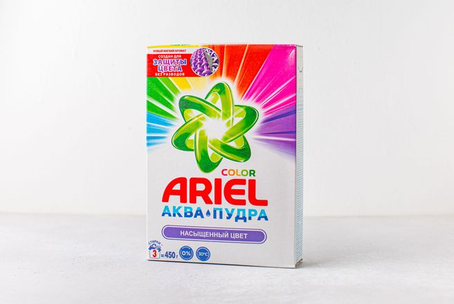 Порошок Ariel Color Аква-пудра Насыщенный цвет автомат 450 гр.JPG